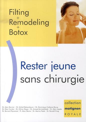 Couverture du livre « Rester jeune sans chirurgie » de  aux éditions Soped