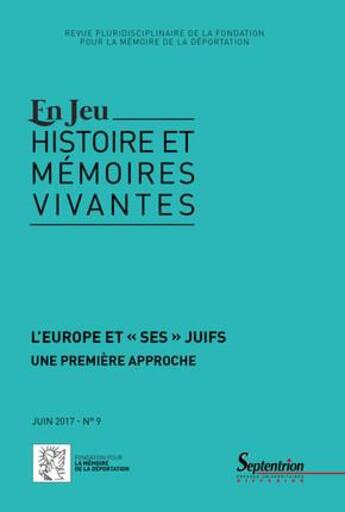 Couverture du livre « L europe et ses juifs » de Jacques Aron aux éditions Pu Du Septentrion