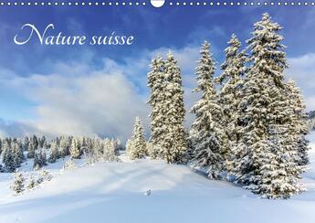 Couverture du livre « Nature suisse calendrier mural 2018 din a3 horizontal - les paysages de suisse un plai » de Duvernay E aux éditions Calvendo