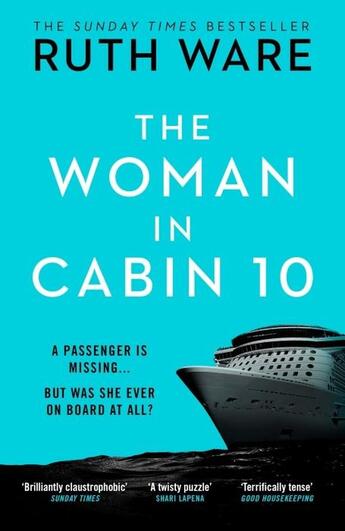 Couverture du livre « THE WOMAN IN CABIN 10 » de Ruth Ware aux éditions Random House Uk