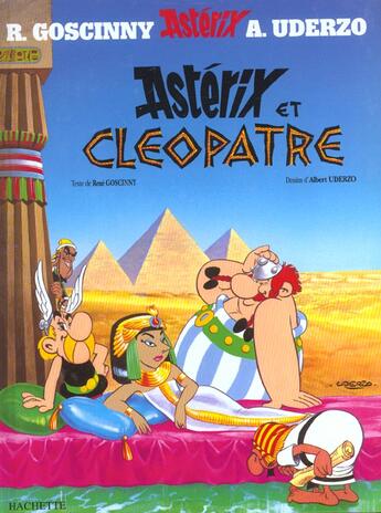 Couverture du livre « Astérix T.6 ; Astérix et Cléopâtre » de Rene Goscinny et Albert Uderzo aux éditions Hachette