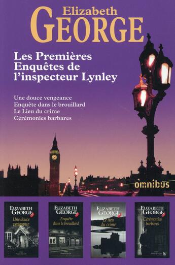 Couverture du livre « Les premières enquêtes de l'inspecteur Lynley » de Elizabeth George aux éditions Omnibus