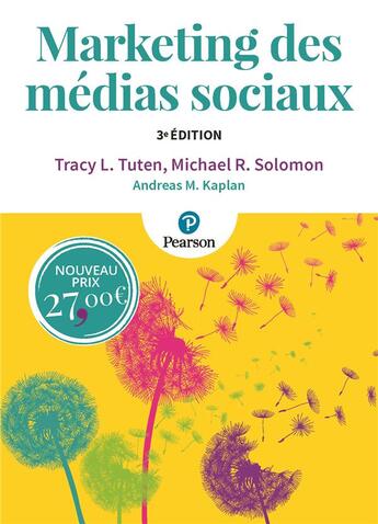 Couverture du livre « Marketing des médias sociaux » de Michael Solomon et Tracy Tuten aux éditions Pearson