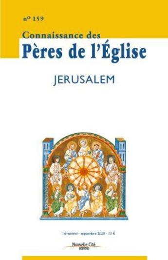 Couverture du livre « Cpe 159 jerusalem » de  aux éditions Nouvelle Cite