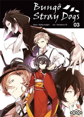 Couverture du livre « Bungô Stray dogs Tome 3 » de Kafka Asagiri et Harukawa35 aux éditions Ototo