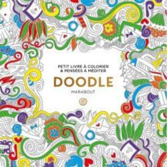 Couverture du livre « Le petit livre de coloriage ; doodle » de  aux éditions Marabout