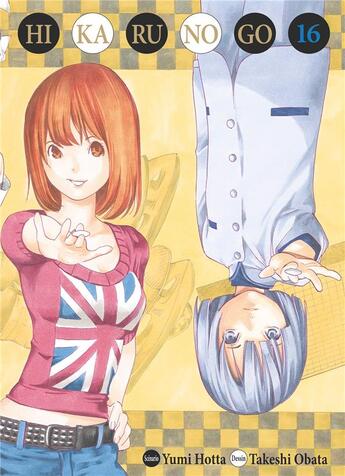 Couverture du livre « Hikaru no go - édition deluxe Tome 16 » de Yumi Hotta et Takeshi Obata aux éditions Delcourt