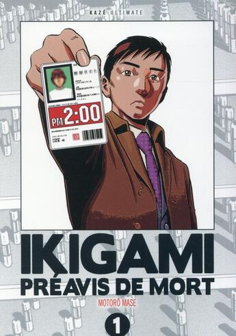 Couverture du livre « Ikigami : Préavis de mort Tome 1 » de Motoro Mase aux éditions Crunchyroll