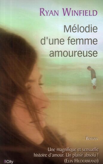 Couverture du livre « Mélodie d'une femme amoureuse » de Ryan Winfield aux éditions City