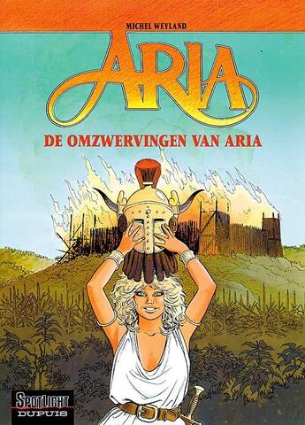 Couverture du livre « Aria Tome 1 : de omzwervingen van Aria » de Michel Weyland aux éditions Dupuis