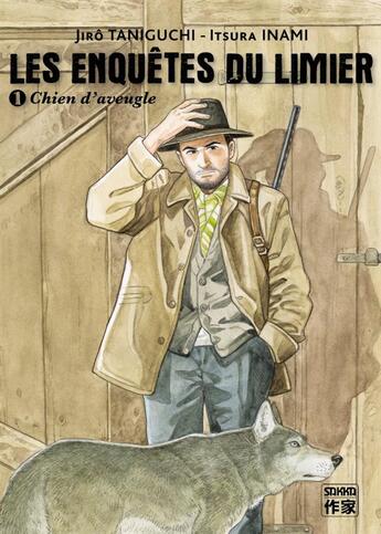 Couverture du livre « Les enquêtes du limier Tome 1 : chien d'aveugle » de Jiro Taniguchi aux éditions Casterman