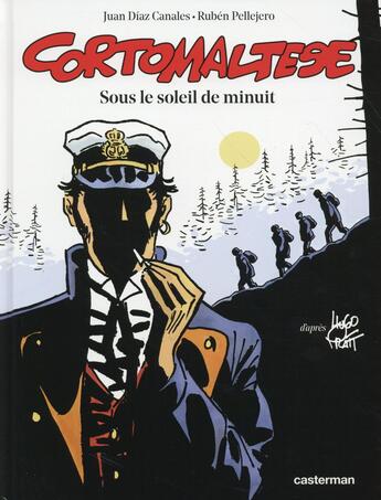 Couverture du livre « Corto Maltese Tome 13 : sous le soleil de minuit » de Ruben Pellejero et Juan Diaz Canales aux éditions Casterman