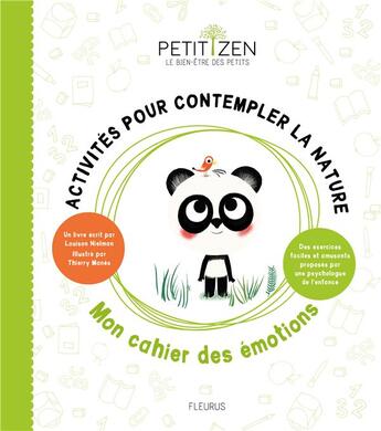 Couverture du livre « Activités pour contempler la nature ; mon cahier des émotions » de Louison Nielman aux éditions Fleurus