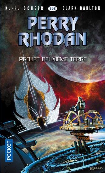 Couverture du livre « Perry Rhodan - cycle 16 ; l'armada infinie Tome 5 : projet deuxieme Terre » de Clark Darlton et Karl-Herbert Scheer aux éditions Pocket