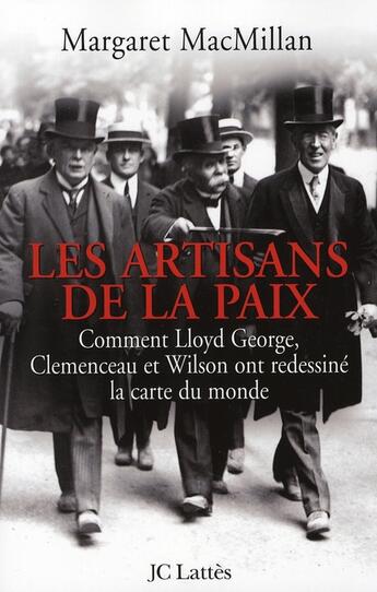 Couverture du livre « Les artisans de la paix » de Macmillan-M aux éditions Lattes