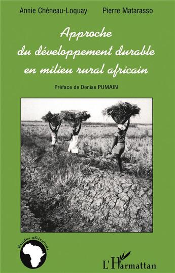 Couverture du livre « Approche du Développement Durable en Milieu Rural Africain » de Matarasso aux éditions L'harmattan