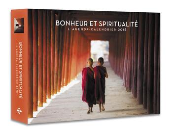 Couverture du livre « L'agenda-calendrier bonheur et spiritualité (édition 2018) » de  aux éditions Hugo Image