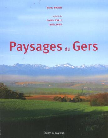 Couverture du livre « Paysage du gers » de  aux éditions Rouergue