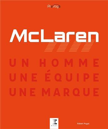 Couverture du livre « McLaren » de Robert Puyal aux éditions Etai