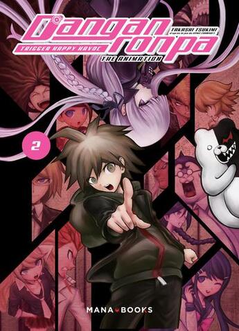 Couverture du livre « Danganronpa Tome 2 » de Spike Chunsoft et Takashi Tsukimi aux éditions Mana Books