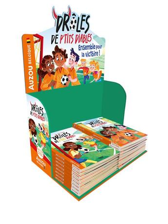 Couverture du livre « Fan de foot - adp - les diables rouges - 16 volumes » de  aux éditions Philippe Auzou