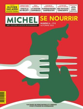 Couverture du livre « Michel art, culture et societe en normandie n 6 se nourrir » de  aux éditions Lapin Rouge