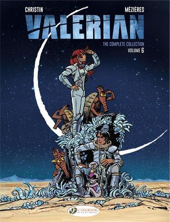 Couverture du livre « Valerian : Intégrale vol.6 : t.16 à t.18 » de Pierre Christin et Jean-Claude Mézières aux éditions Cinebook