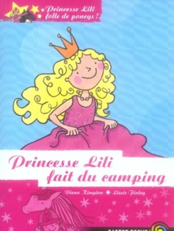 Couverture du livre « Princesse lili fait du camping » de Kimpton / Finlay aux éditions Pere Castor