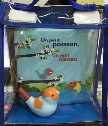 Couverture du livre « Un petit poisson, un petit oiseau » de Deloste Marie aux éditions Thomas Jeunesse