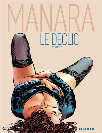 Couverture du livre « Le déclic Tome 2 » de Milo Manara aux éditions Glenat