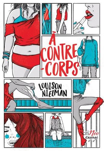 Couverture du livre « À contre corps » de Louison Nielman aux éditions Scrineo