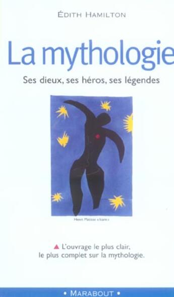 Couverture du livre « La Mythologie » de Hamilton-E aux éditions Marabout