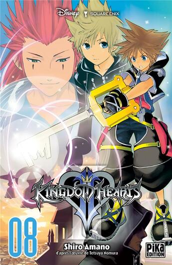 Couverture du livre « Kingdom Hearts II Tome 8 » de Shiro Amano et Tetsuya Nomura aux éditions Pika