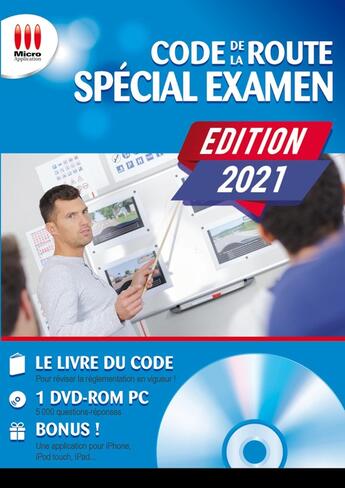 Couverture du livre « Code de la route spécial examen 2021 » de Avanquest aux éditions Eska