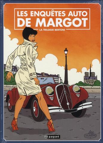 Couverture du livre « Les enquêtes auto de Margot : coffret Tomes 1 à 3 : la trilogie Bertoni » de Emilio Van Der Zuiden et Olivier Marin et Damien Callixte aux éditions Paquet