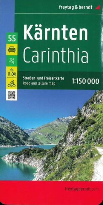 Couverture du livre « Carinthie (Kärnten) » de  aux éditions Freytag Und Berndt