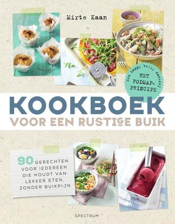 Couverture du livre « Kookboek voor een rustige buik » de Mirte Kaan aux éditions Unieboek | Het Spectrum