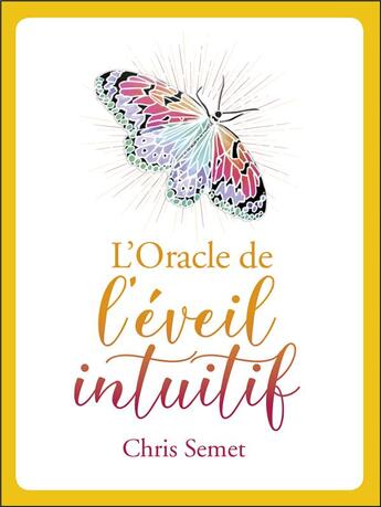 Couverture du livre « L'Oracle de l'éveil intuitif » de Chris Semet aux éditions Leduc