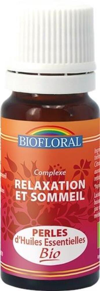 Couverture du livre « Perles essentielles, complexe relaxation et sommeil - 20ml - bio » de  aux éditions Dg-exodif