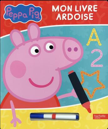 Couverture du livre « Peppa Pig ; mon livre ardoise » de  aux éditions Hachette