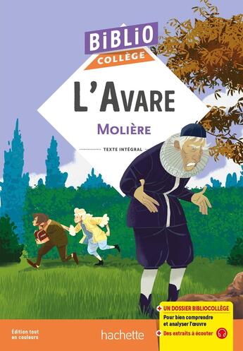 Couverture du livre « Bibliocollege - l'avare, moliere » de Moliere/De Lisle aux éditions Hachette Education