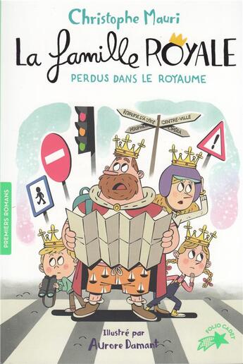 Couverture du livre « La famille royale Tome 8 : perdus dans le royaume » de Aurore Damant et Christophe Mauri aux éditions Gallimard-jeunesse