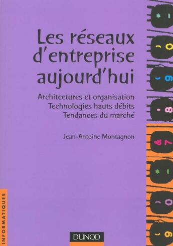 Couverture du livre « Reseaux D'Entreprise Et Hauts Debits » de Montagnon aux éditions Dunod