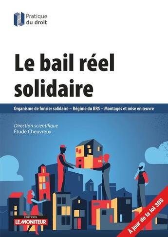 Couverture du livre « Le bail réel solidaire » de  aux éditions Le Moniteur