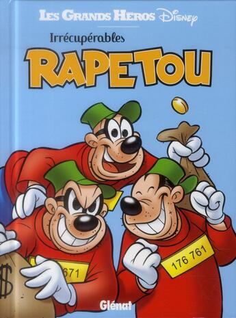 Couverture du livre « Irrécupérables Rapetou » de  aux éditions Glenat