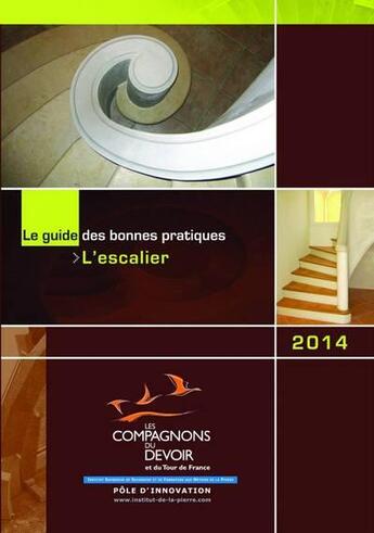 Couverture du livre « L'escalier guide des bonnes pratiques » de Isrfmp aux éditions Compagnonnage