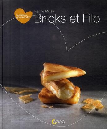 Couverture du livre « Bricks et filo » de Karine Miceli aux éditions Saep