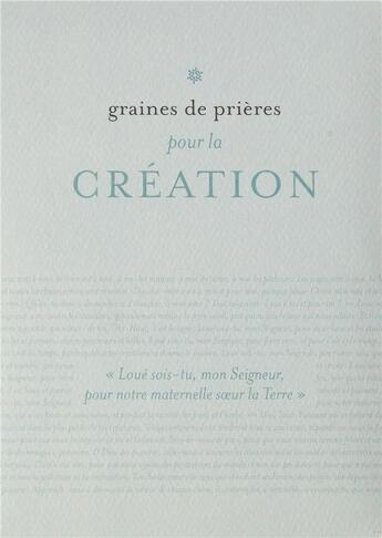 Couverture du livre « Graines de prieres 4 » de  aux éditions Bayard