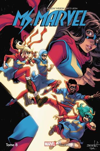 Couverture du livre « Ms. Marvel Tome 8 » de G. Willow Wilson aux éditions Panini