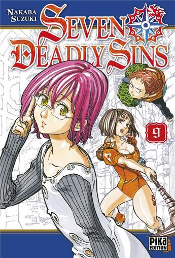 Couverture du livre « Seven Deadly Sins Tome 9 » de Nakaba Suzuki aux éditions Pika